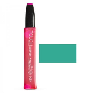 Twin Marker Touch Refill Ink 20Ml- Alcohol Ink Turquoise Green Light Bg57