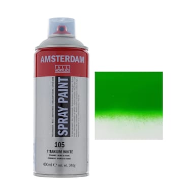 Amsterdam Acrylic Spray Paint 400Ml Permanent Green Light 618