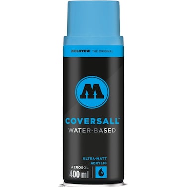 Molotow Coversall Water Based Spray Paint 400 Ml Shock Blue Middle