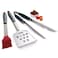 Grillpro Stainless Steel BBQ Tool Set W/Resin Handles (3 Pc.)