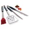Grillpro Stainless Steel BBQ Tool Set W/Resin Handles (3 Pc.)