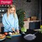 Prestige Essential Cast Aluminum Grill Pan Induction-Based (Black, 28cm)