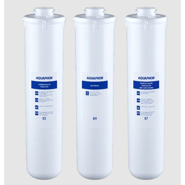 Aquaphor Replacement Water Filter Cartridge Set, K3-KH-K7