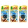 Little Trees Vent Liquid Car Air Freshener Pack Of 3 (3 ml, Caribbean Coloda)