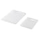 Chopping Board Set Of 2 White