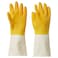 Cleaning Gloves Bright Yellow/Off-White M
