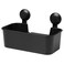 Basket With Suction Cup Black