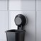 Toothbrush Holder With Suction Cup Black