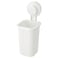 Toothbrush Holder With Suction Cup White