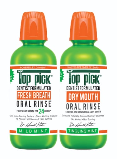 Mild Mint Plus Tingling Mint Fresh Breath Dentist Formulated Oral Rinse, Combo Pack Of 2
