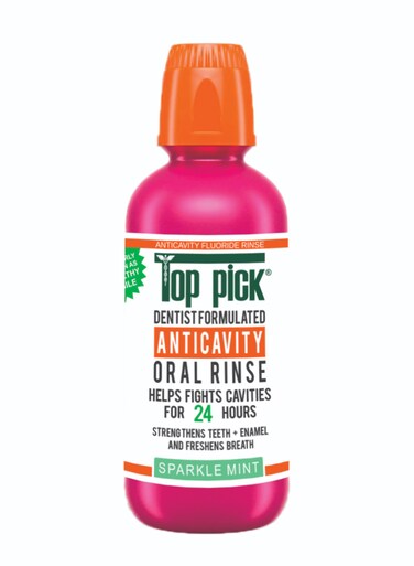 Sparkle Mint Rinse for Cavity Protection &ndash; Dentist Developed for Daily Oral Health