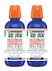 LongLasting Gum Health Healthy Gums Oral Rinse Invigorating Clean Mint Pack of 2