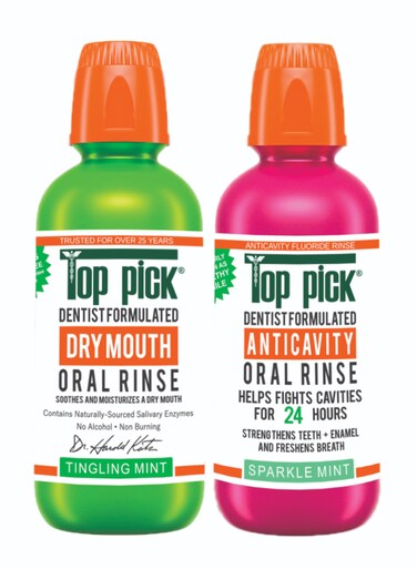 Tingling Mint Plus Sparkle Mint 24H Healthy Smile Dentist Formulated Anticavity Oral Rinse Combo Pack Of 2