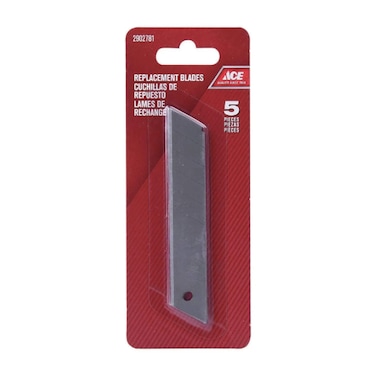 Carbon Steel Replment Blades (1.8 cm, 5 Pc.)