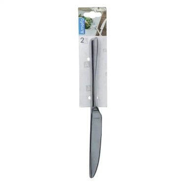 Amefa Austin Stainless Steel Table Knives (Silver, 2 Pc.)