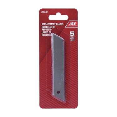 Carbon Steel Replment Blades (1.8 cm, 5 Pc.)