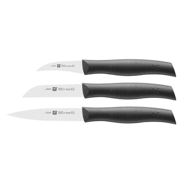 Zwilling Plastic &amp; Steel Twin Grip Knife Set (3. Pcs)