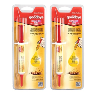 Pack Of 2 Goodbye Roaches Mini Cockroach Killer Gel (15 g)