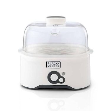 Black+Decker 6-Slot Egg Cooker, EG200-B5 (280 W)