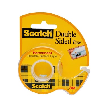 3M Scotch Double Sided Tape with Plastic Dispenser