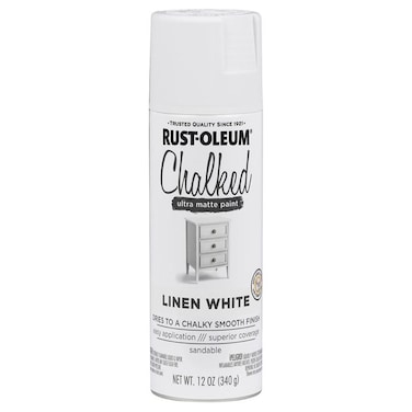 Rust-Oleum Chalked Ultra Matte Paint (340 g, Linen White)
