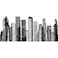 RoomMates Cityscape Peel &amp; Stick Wall Decal (45.72 x 101.60 cm, 1 Pc.)