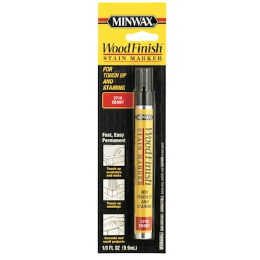 Minwax Wood Finish Stain Marker (Ebony, 9.9 ml)