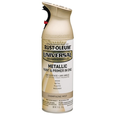 Advanced Formula Metallic Paint &amp; Primer in One (Champagne Mist, 312 g)