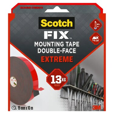 Mount 414H-Long-DC Double-Sided Mounting Tape Mega Roll (25.4 mm x 10.16 m, 1 Pc.)