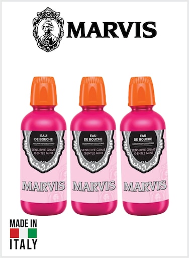 Gentle Mint Mouthwash &ndash; Mild Mint Formula for Sensitive Gums &amp; Long-Lasting Freshness 400ML PK3