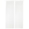 Sheer Curtains 1 Pair White/With Rod Pocket 145X300 Cm