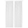 Net Curtains 1 Pair Off-White/With Rod Pocket 145X300 Cm
