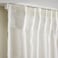 Sheer Curtains 1 Pair White/With Heading Tape 145X300 Cm