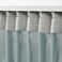 Sheer Curtain 1 Piece Turquoise/With Heading Tape 300X300 Cm