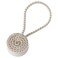 Magnetic Curtain Tie-Back Beige