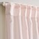 Sheer Curtain 1 Piece Pink/With Heading Tape 300X300 Cm
