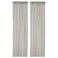 Sheer Curtains 1 Pair Light Grey/With Heading Tape 145X300 Cm