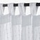 Sheer Curtains 1 Pair White/With Tab Top 140X300 Cm