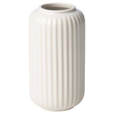 Vase White 12 Cm
