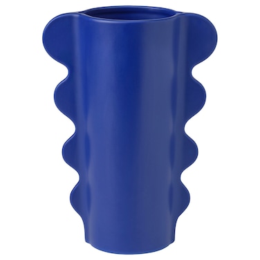 Vase Dark Blue 28 Cm