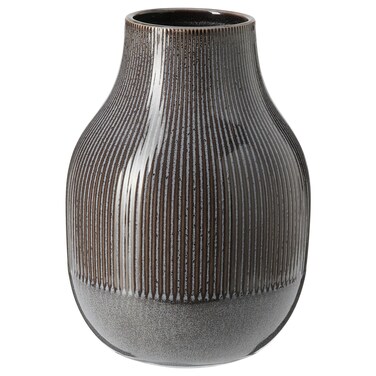Vase Dark Grey 21 Cm