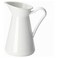 Vase/Jug White 16 Cm