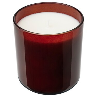 Scented Candle In Glass Berries/Red 50 Hr