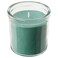 Scented Candle In Glass Fresh Grass/Light Green 40 Hr