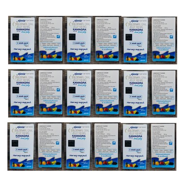 Pack Of 9 Kamagra Ajanta Oral Jelly Week Pack 100Mg