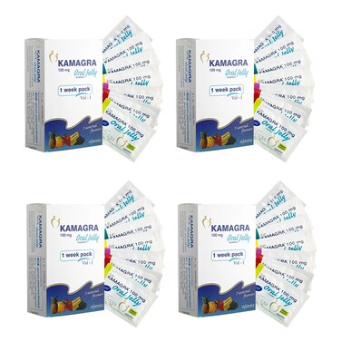 New Kamagra Kam Jelly Sachet Pack Of 4