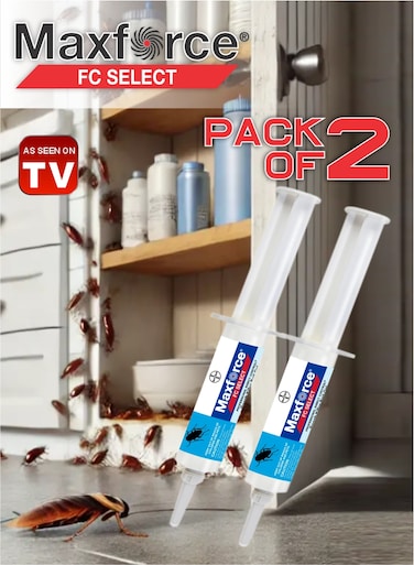 Effective Roach Killer Gel - FC Select Precision Injection Bait 10g Pack Of 2