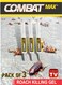 Combat Max 10g Roach Control Gel - Easy and Effective Use Pack Of 3