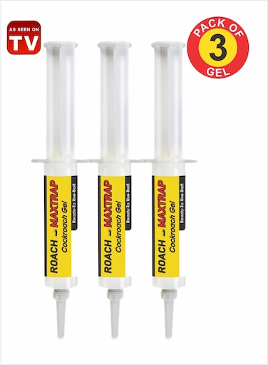 Powerful Roach Gel - Roach Maxtrap Cockroach Killer 10g Pack Of 3
