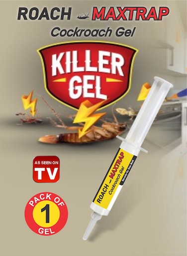 Roach Maxtrap 10g - Targeted Cockroach Killer Gel Solution
